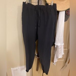 Black Lululemon Joggers.
